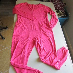 Smash + Tess The Friday Long Sleeve Bamboo Pocket Romper Pink Size S/P